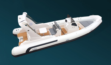 Bateau semi-rigide 25pieds 7.5M